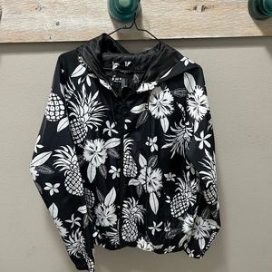 Forever 21 windbreaker jacket with hood